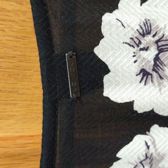 Volcum Womens 2pc Slipinslide Dress Black/ Cream Floral Size M - Picture 10 of 16